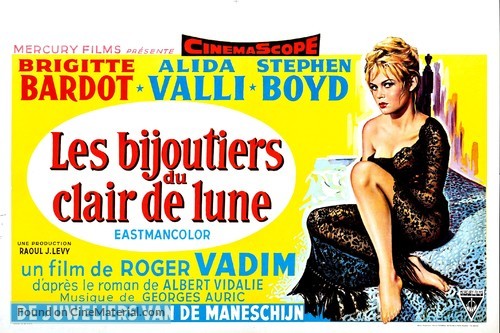 Les bijoutiers du clair de lune - Belgian Movie Poster