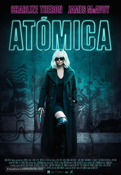 Atomic Blonde - Spanish Movie Poster