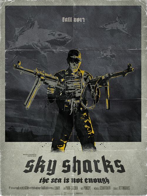 Sky Sharks - German Movie Poster