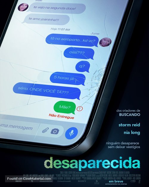 Missing - Brazilian Movie Poster