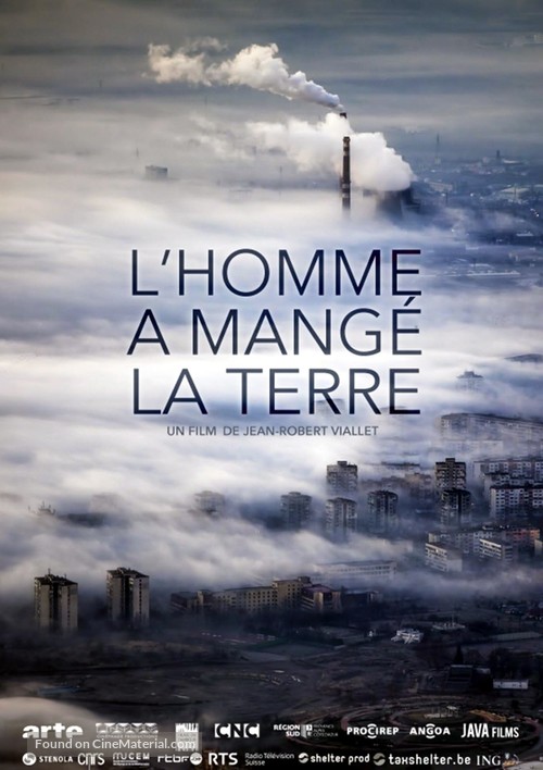 L&#039;homme a mang&eacute; la terre - French Movie Poster