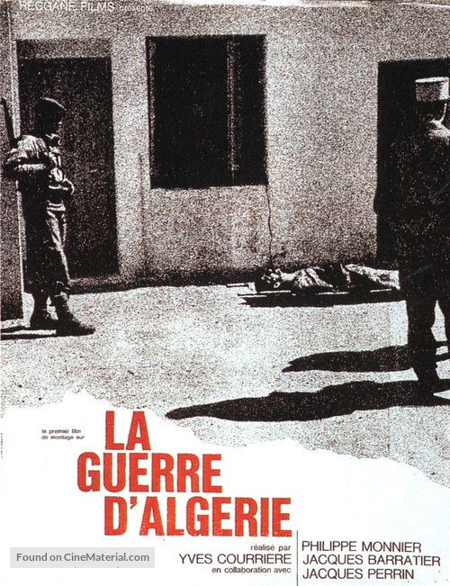 La guerre d&#039;Alg&eacute;rie - French Movie Poster