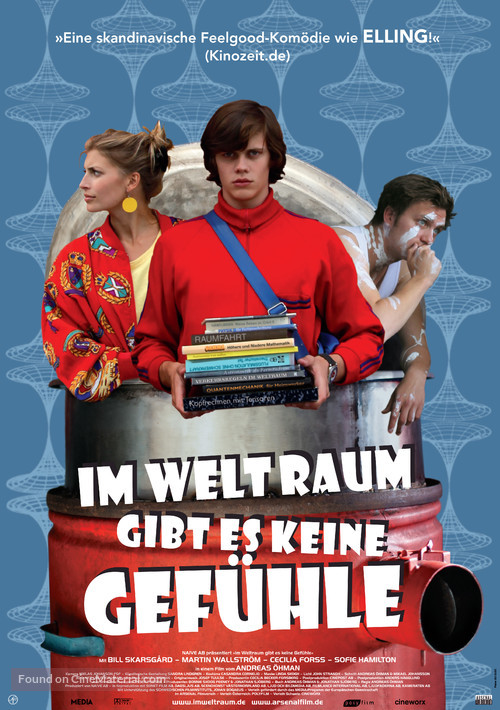 I rymden finns inga k&auml;nslor - German Movie Poster