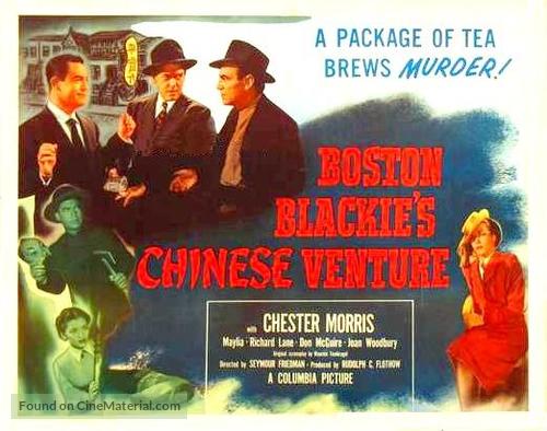 Boston Blackie&#039;s Chinese Venture - Movie Poster