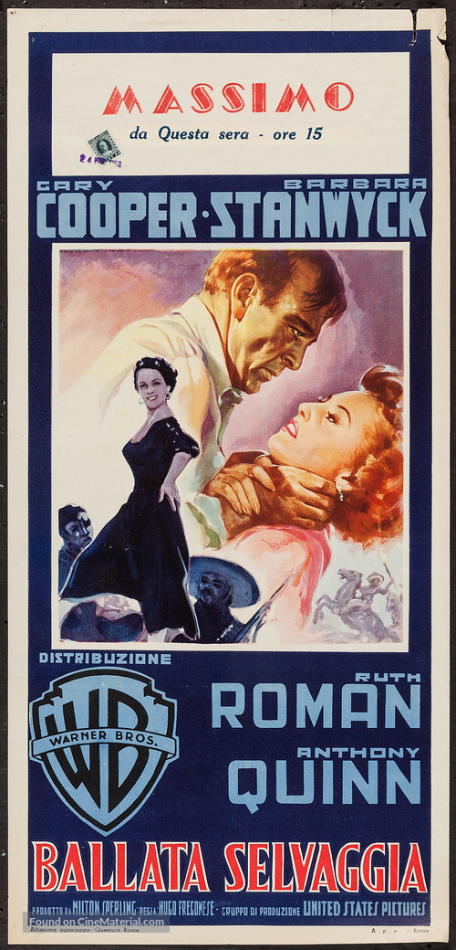 Blowing Wild - Italian Movie Poster