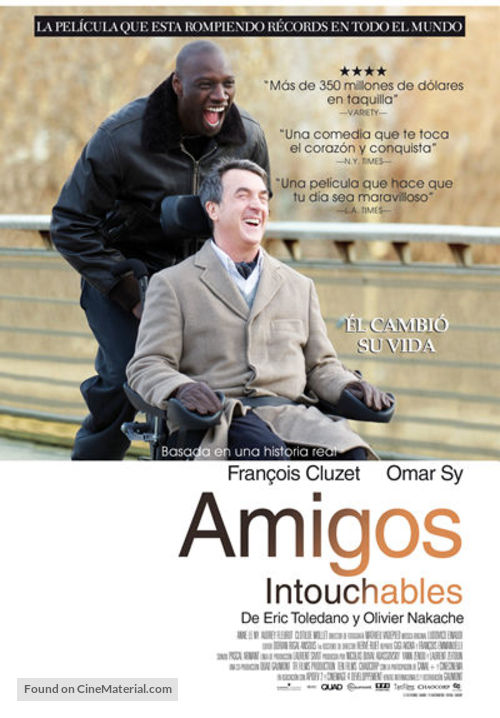 Intouchables - Peruvian Movie Poster