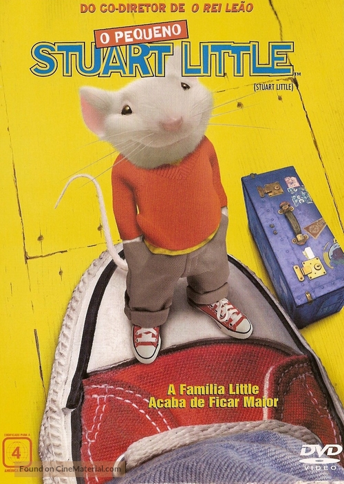 Stuart Little - Brazilian DVD movie cover