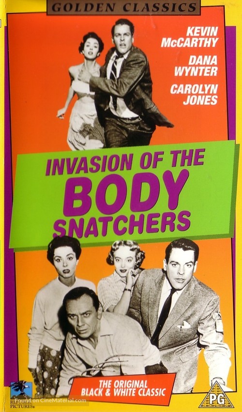 Invasion of the Body Snatchers - British Movie Cover