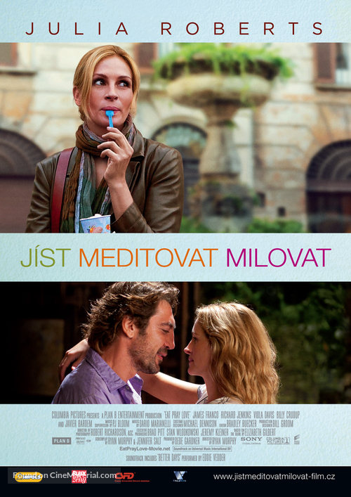 Eat Pray Love - Czech Movie Poster