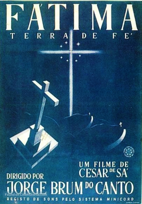 F&aacute;tima, Terra de F&eacute; - Portuguese Movie Poster