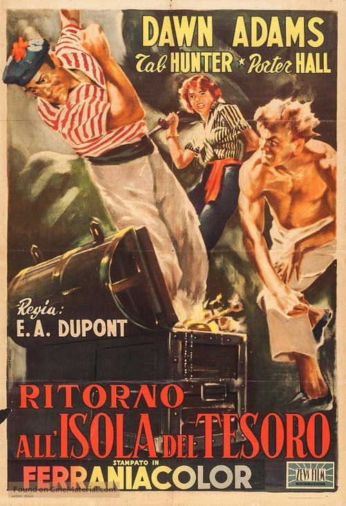 Return to Treasure Island - Italian Movie Poster