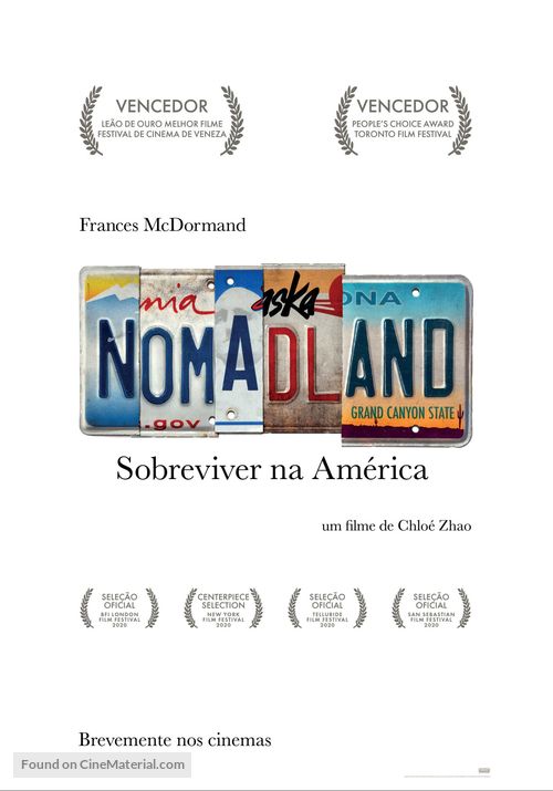 Nomadland - Portuguese Movie Poster