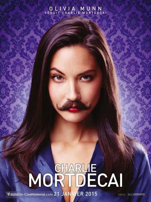 Mortdecai - French Movie Poster