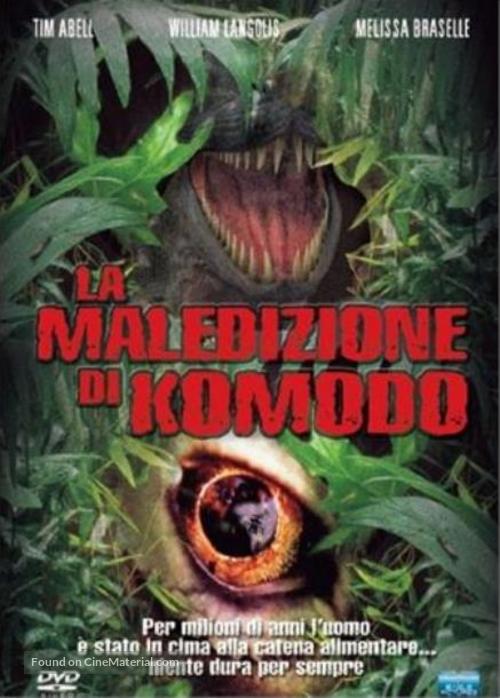 The Curse of the Komodo - Italian Movie Cover