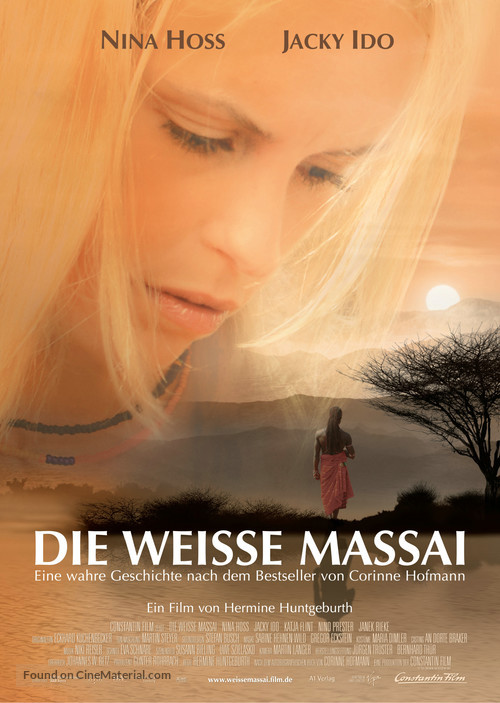 Weisse Massai, Die - German poster