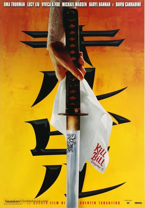 Kill Bill: Vol. 1 - Italian Movie Poster