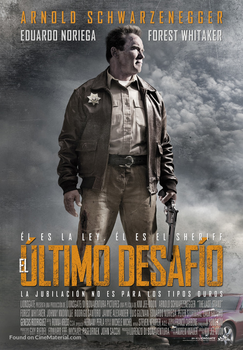 The Last Stand - Spanish Movie Poster