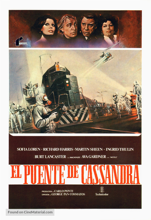 The Cassandra Crossing - Spanish Movie Poster