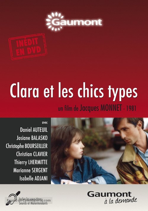 Clara et les Chics Types - French DVD movie cover