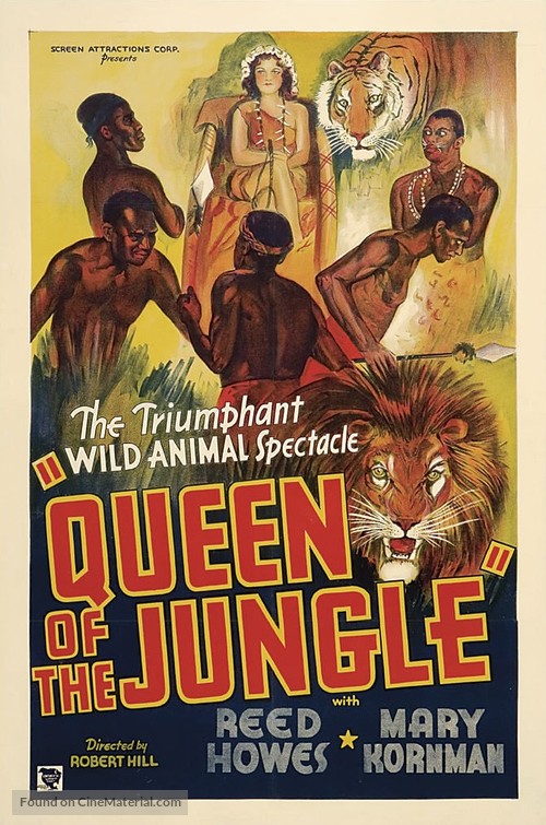 Queen of the Jungle - Movie Poster