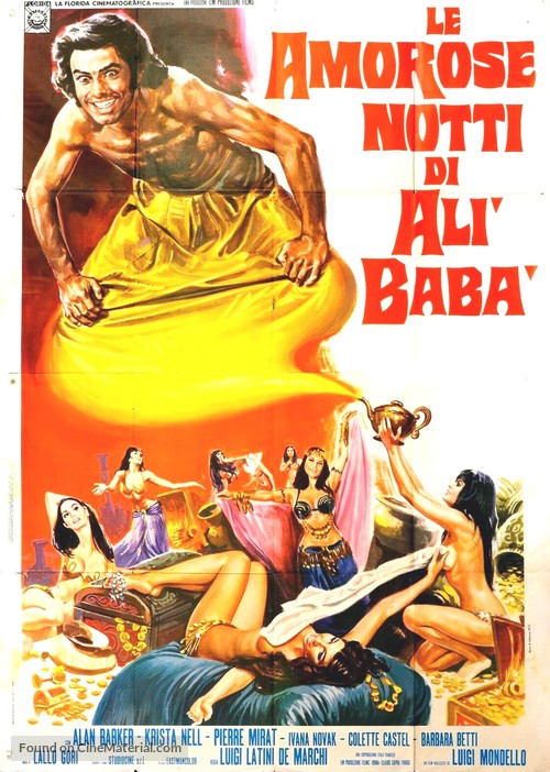 Le amorose notti di Ali Baba - Italian Movie Poster