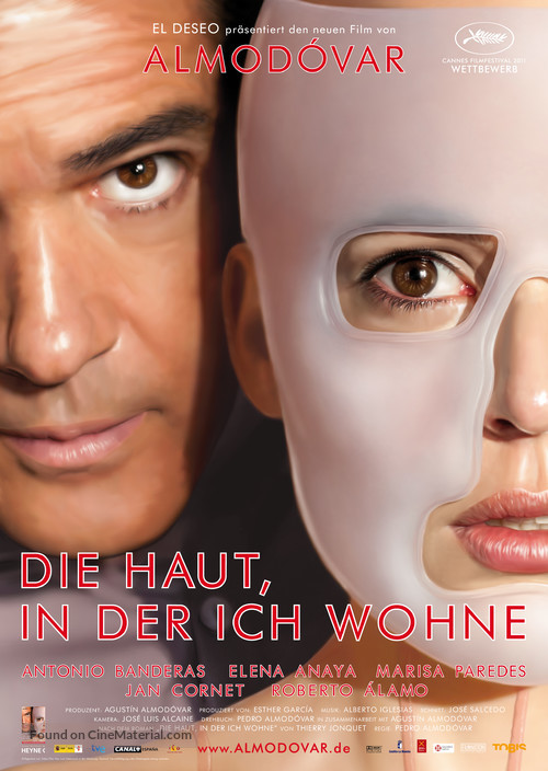 La piel que habito - German Movie Poster