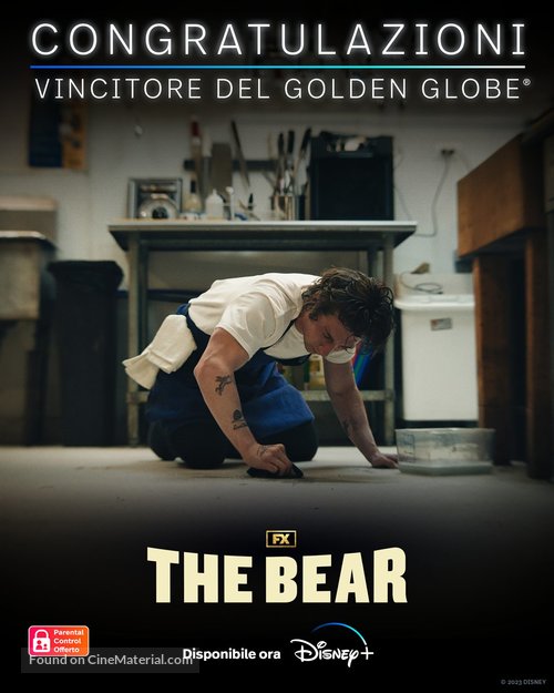 &quot;The Bear&quot; - Italian Movie Poster