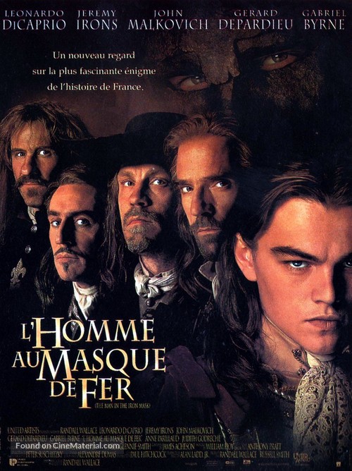 The Man In The Iron Mask - French Movie Poster