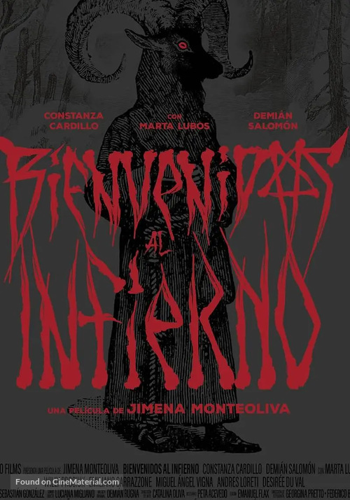 Bienvenidos al infierno - Argentinian Movie Poster