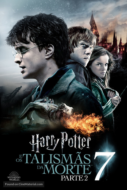 Harry Potter and the Deathly Hallows - Part 2 - Portuguese Movie Cover