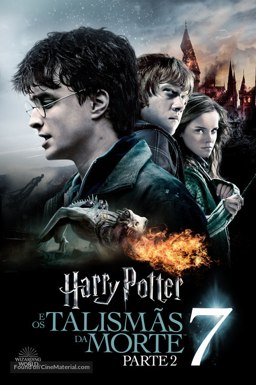 Harry Potter and the Deathly Hallows: Part II - Portuguese Movie Cover