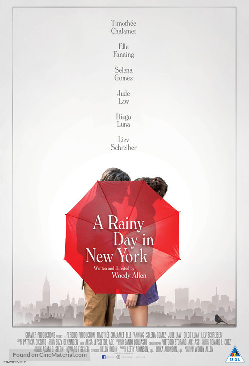A Rainy Day in New York - South African Movie Poster
