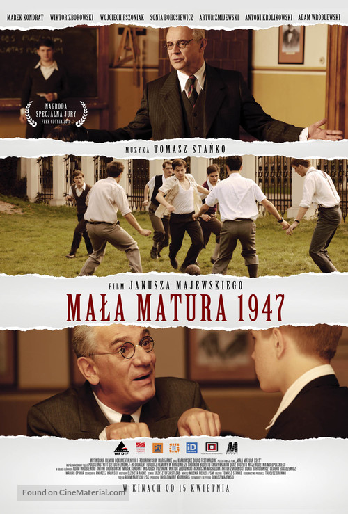 Mala matura 1947 - Polish Movie Poster