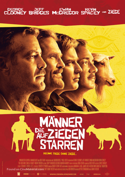 The Men Who Stare at Goats - German Movie Poster