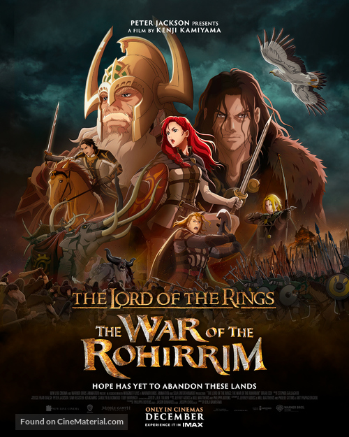 The Lord of the Rings: The War of the Rohirrim - Irish Movie Poster