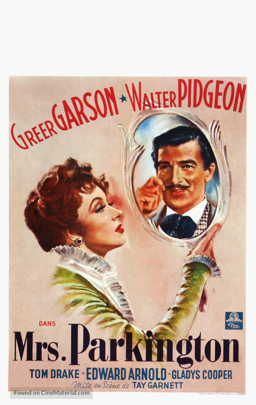 Mrs. Parkington - Belgian Movie Poster