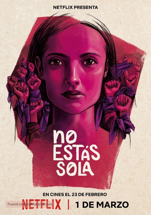 You Are Not Alone: Fighting the Wolf Pack - Spanish Movie Poster