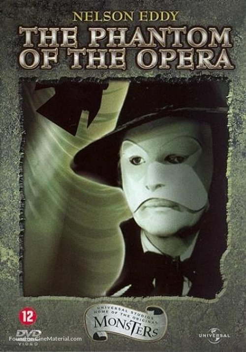 Phantom of the Opera - Dutch Movie Cover