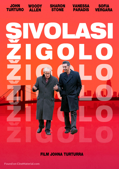 Fading Gigolo - Slovenian Movie Poster
