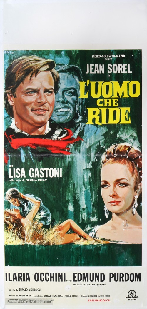 L&#039;uomo che ride - Italian Movie Poster