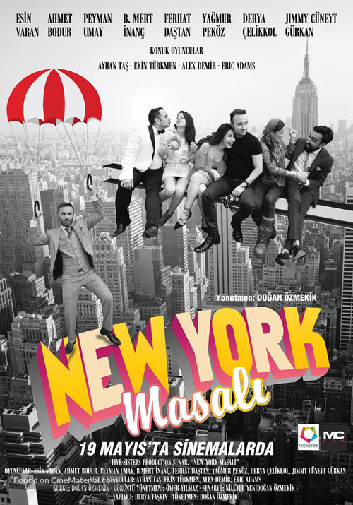 New York Masali - Turkish Movie Poster