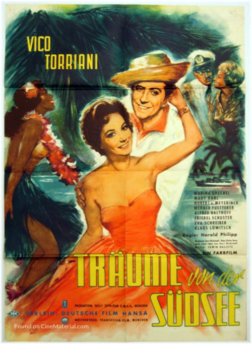 Tr&auml;ume von der S&uuml;dsee - German Movie Poster