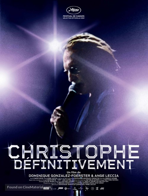 Christophe... d&eacute;finitivement - French Movie Poster