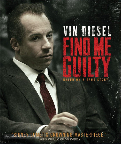 Find Me Guilty - Blu-Ray movie cover