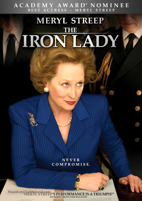 The Iron Lady - DVD movie cover