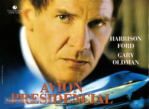 Air Force One - Argentinian Video release movie poster