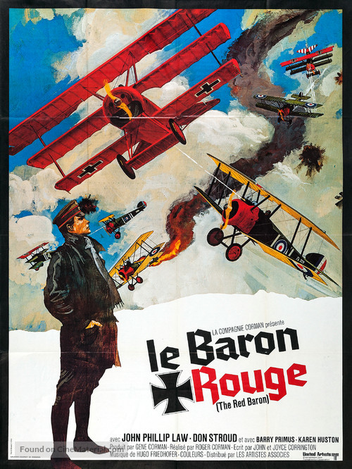 Von Richthofen and Brown - French Movie Poster