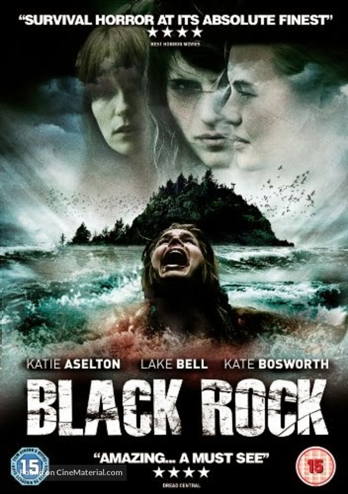 Black Rock - British DVD movie cover