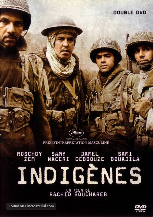 Indigenes - French DVD movie cover