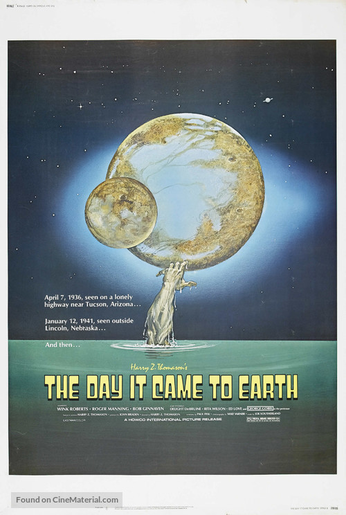 The Day It Came to Earth - Movie Poster